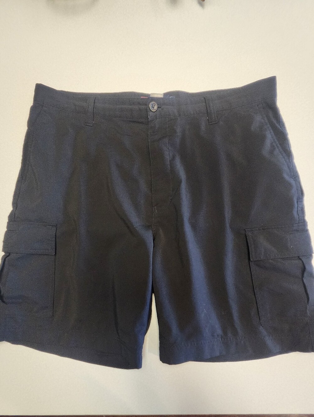 Chaps Black Cargo Shorts, 36